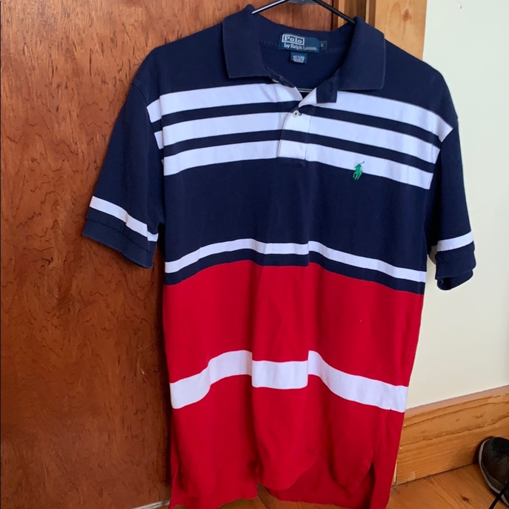 Polo by Ralph Lauren Red White & Blue Polo